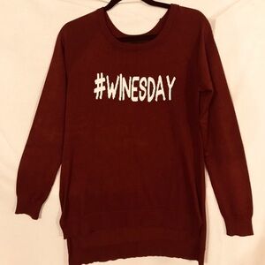 Rue 21 Winesday Sweater Size Medium